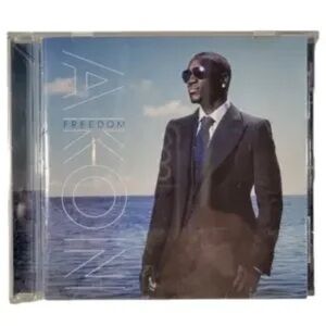 Akon "Freedom" CD - Blue Ocean Cover